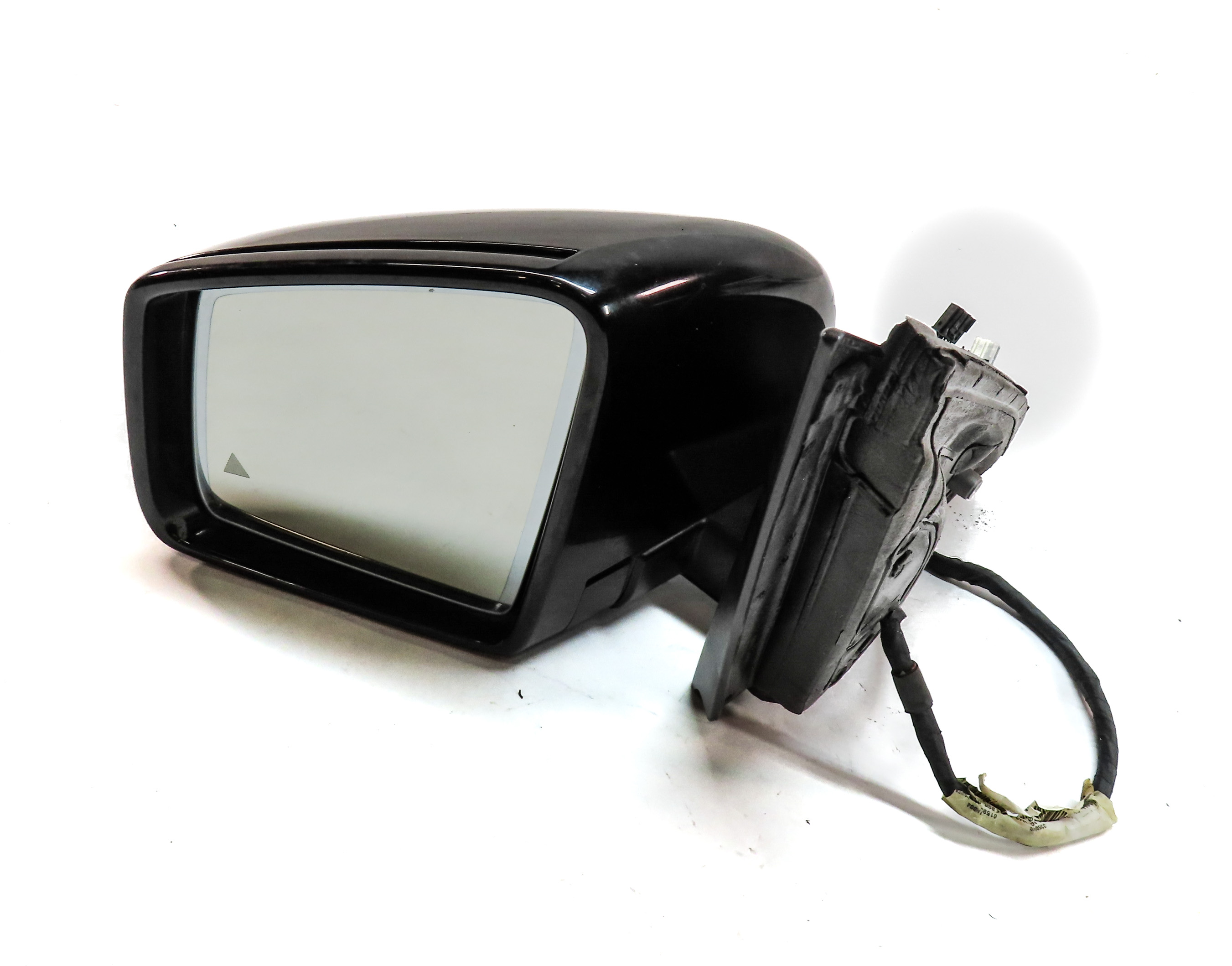 2013-2016 MERCEDES GL (X166) LEFT DRIVER DOOR MIRROR MEM AUTODIM CAMERA (Black) — exact item pictured